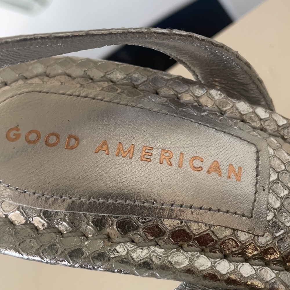 Good American Heels Sz 10 - Picture 2 of 6